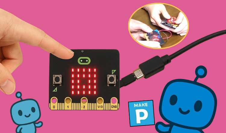 「動かして、撃って、よけて」MakeCodeでmicro:bit！